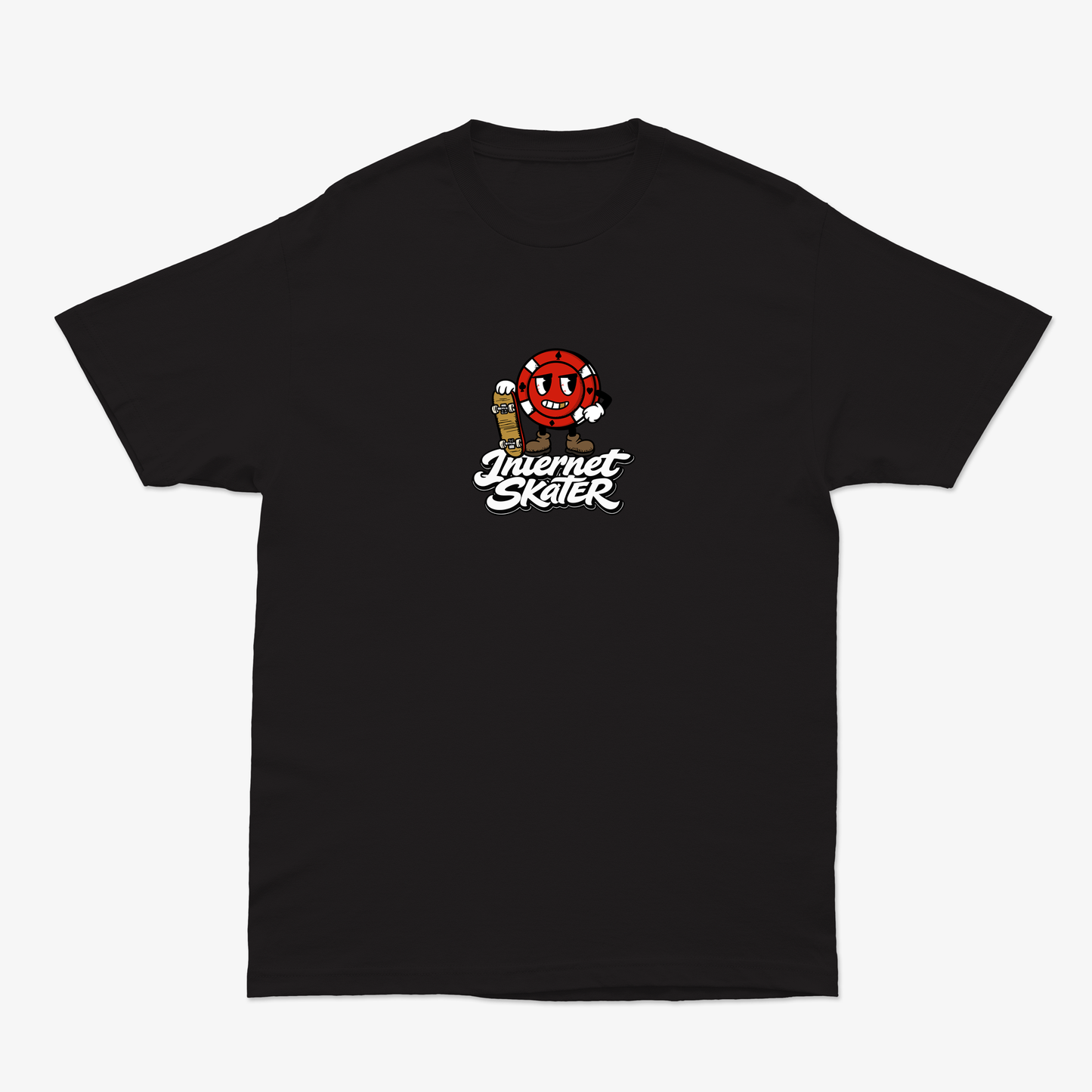 Internet Skater "Pokerchip" Tee Unisex